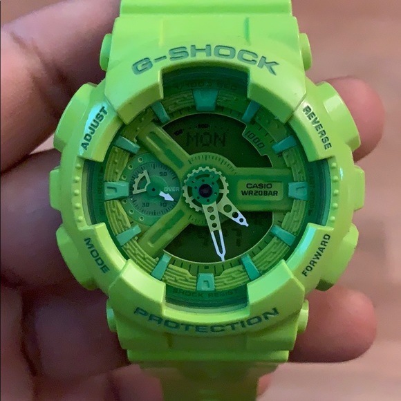 g shock mint green